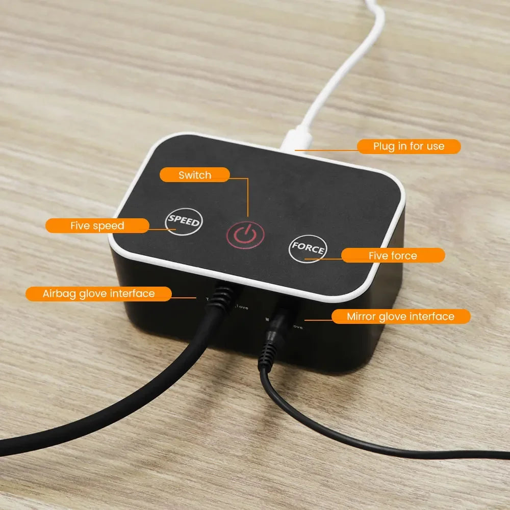 Hand Rehabilitation Robot Glove Stroke Rehabilitation Hands Rehab Exercise Equipment Hemiplegia Devices Finger Trainer Training