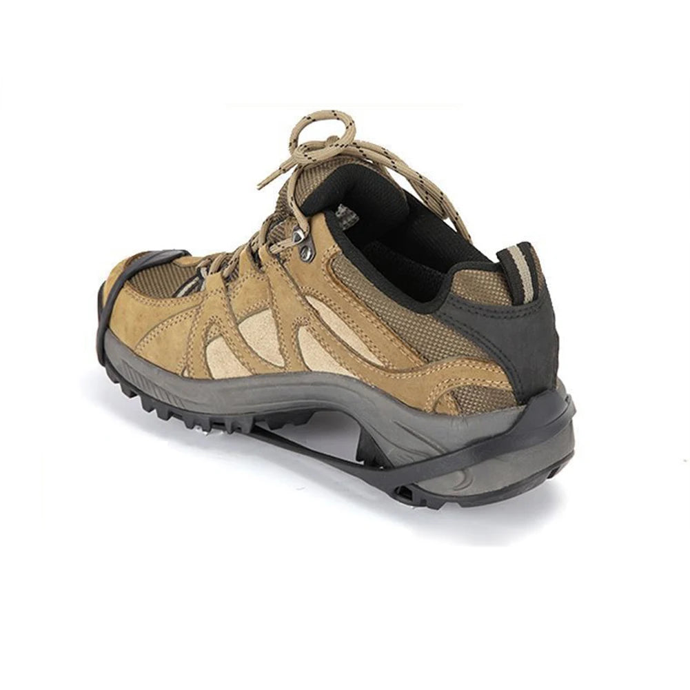 5/8 Teeth Ice Gripper Spike for Shoes Winter Outdoor Anti-Slip Hiking Mountain Climbing Ice Snow Crampons Anti-slip Shoe Covers
