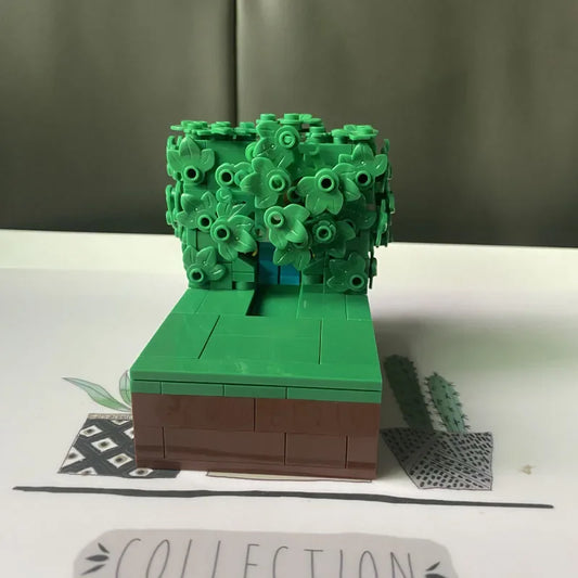 227pcs MOC Building Block Homer Backing Into the Bushes Technology Bricks Birthday Christmas Holiday DIY Gifts Parties gift