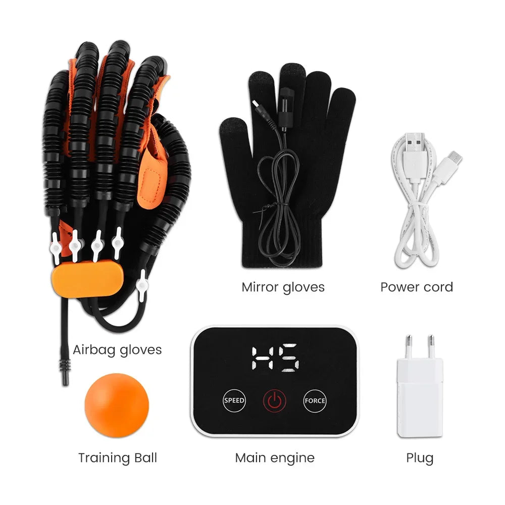 Hand Rehabilitation Robot Glove Stroke Rehabilitation Hands Rehab Exercise Equipment Hemiplegia Devices Finger Trainer Training