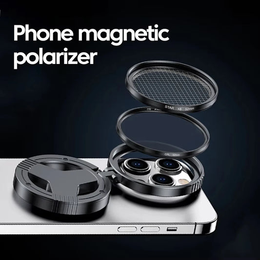 Magnetic Holder Universal 52MM CPL Filter Circular Phone Camera Lens Polarizer Filter Lens for Magsafe Phone