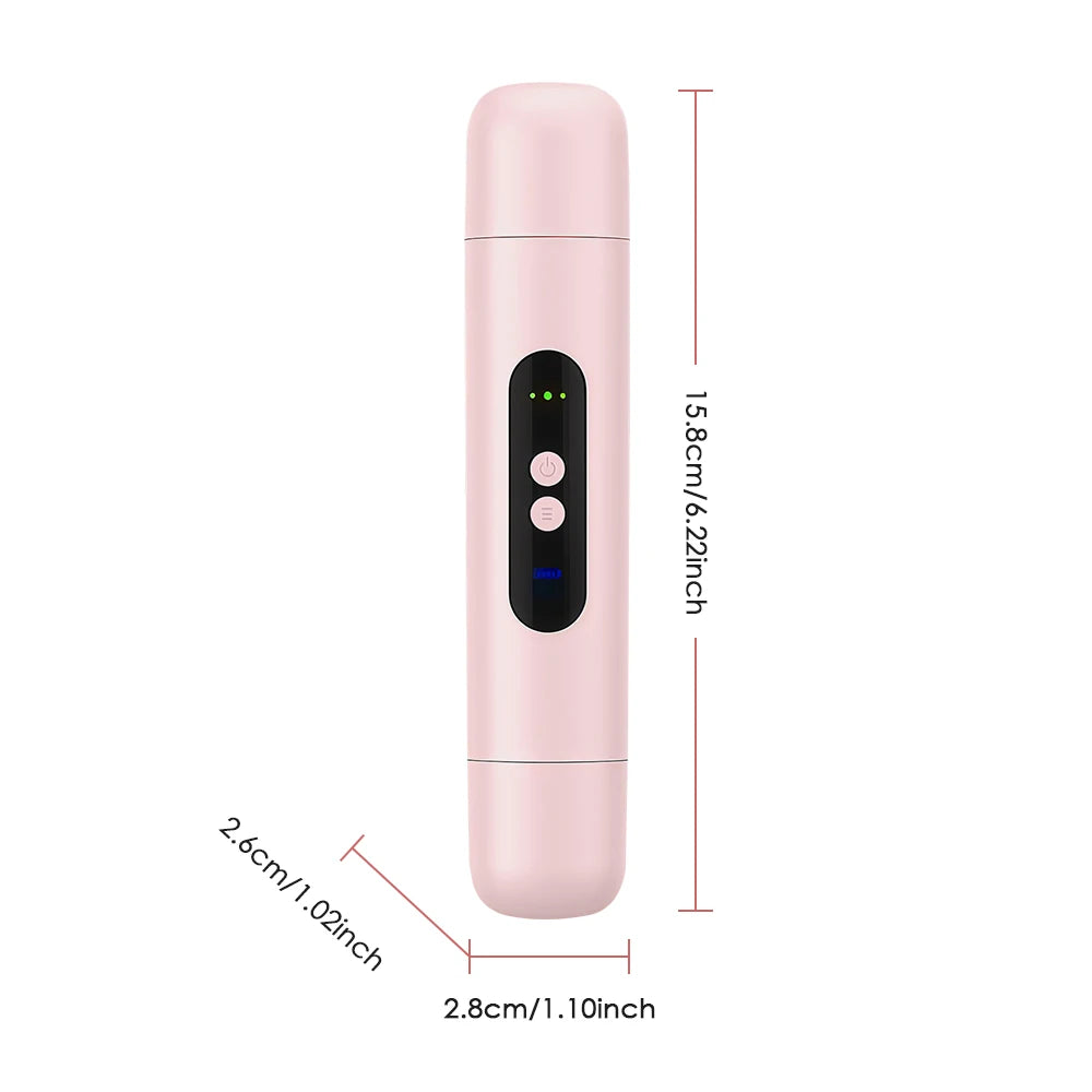 2 in 1 Dual-Head Women Electric Razors Painless Bikini Trimmer Legs Hair Trimmer Wet Dry Use Body Hair Remover Waterproof