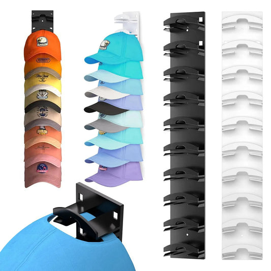 Baseball Cap Organizer Rotating Hat Storage Rack Closet Hanger Storage Organizer Hook Holder Durable Accessories Space Saving