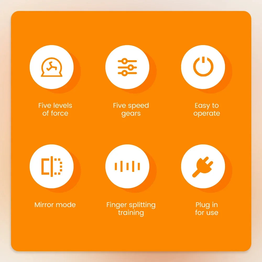 Hand Rehabilitation Robot Glove Stroke Rehabilitation Hands Rehab Exercise Equipment Hemiplegia Devices Finger Trainer Training