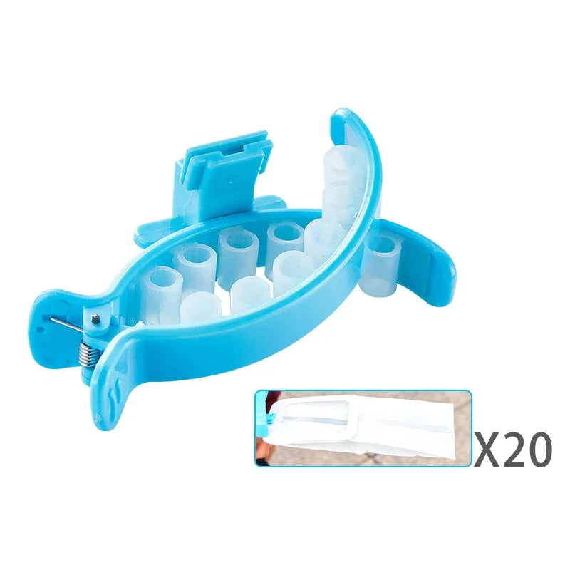 Pet Dog Waste Bag Dispenser Creative Puppy Toilet Picker Tail Clip Cats Waste Poop Bag Portable Garbage Cleaning Tool