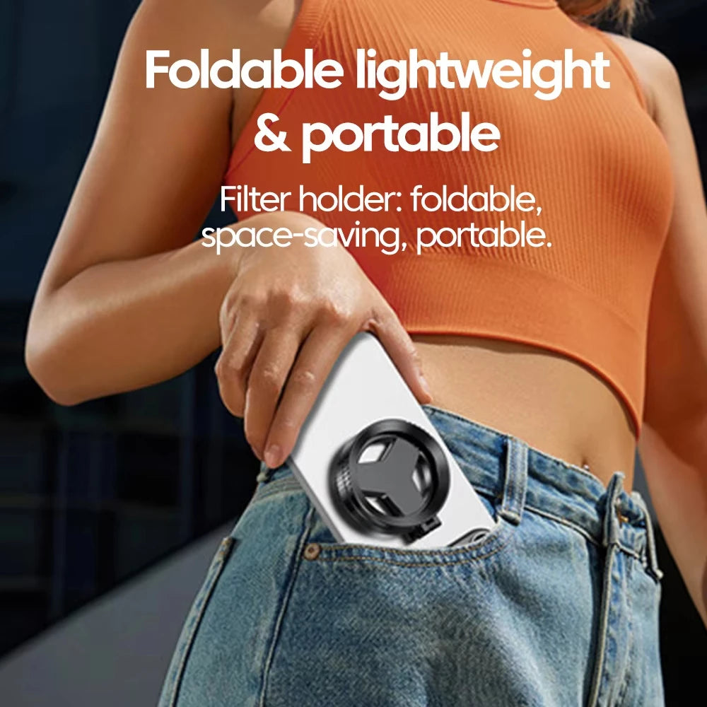 Magnetic Holder Universal 52MM CPL Filter Circular Phone Camera Lens Polarizer Filter Lens for Magsafe Phone
