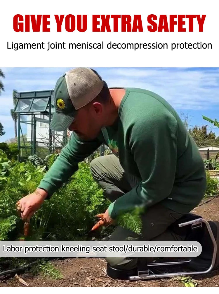 Knee Seat Gardening Stool Kneeling Seat for Knee Protection Kneeling Pad Seat Gardening Stool