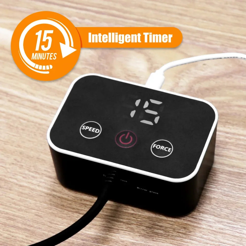 Hand Rehabilitation Robot Glove Stroke Rehabilitation Hands Rehab Exercise Equipment Hemiplegia Devices Finger Trainer Training