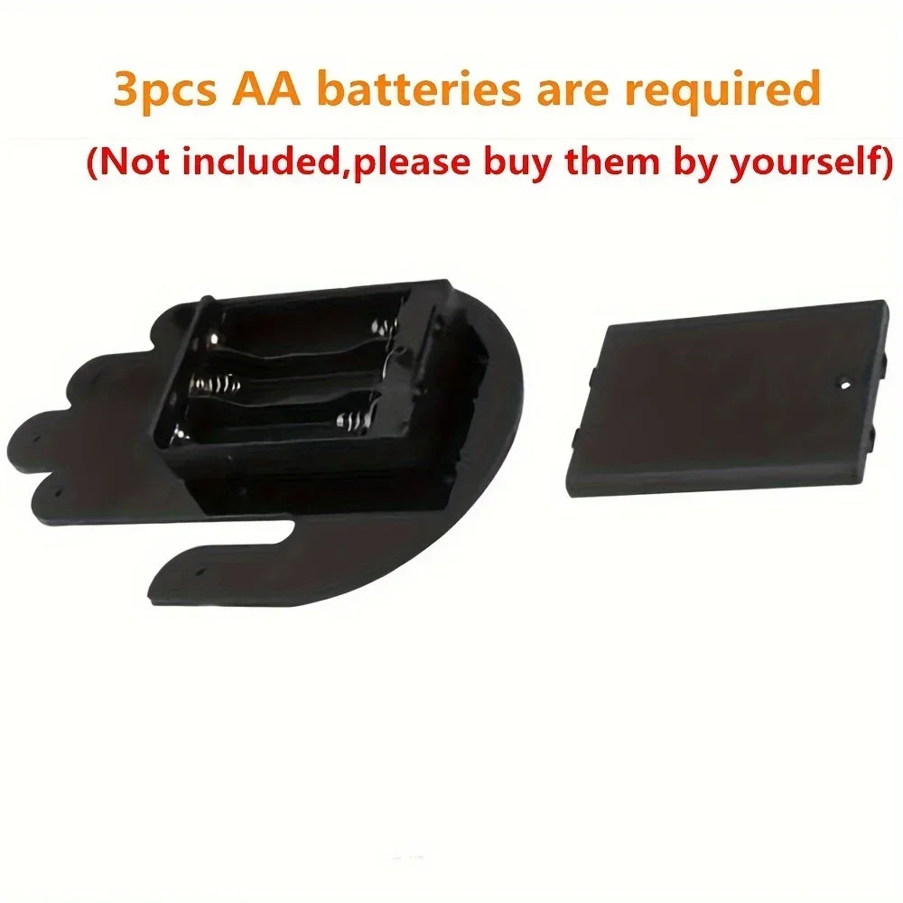 Middle Gesture With Remote Funny Finger Car Light Road Rage Signs Hand Lamp Sticker Glow Panel For Car Window