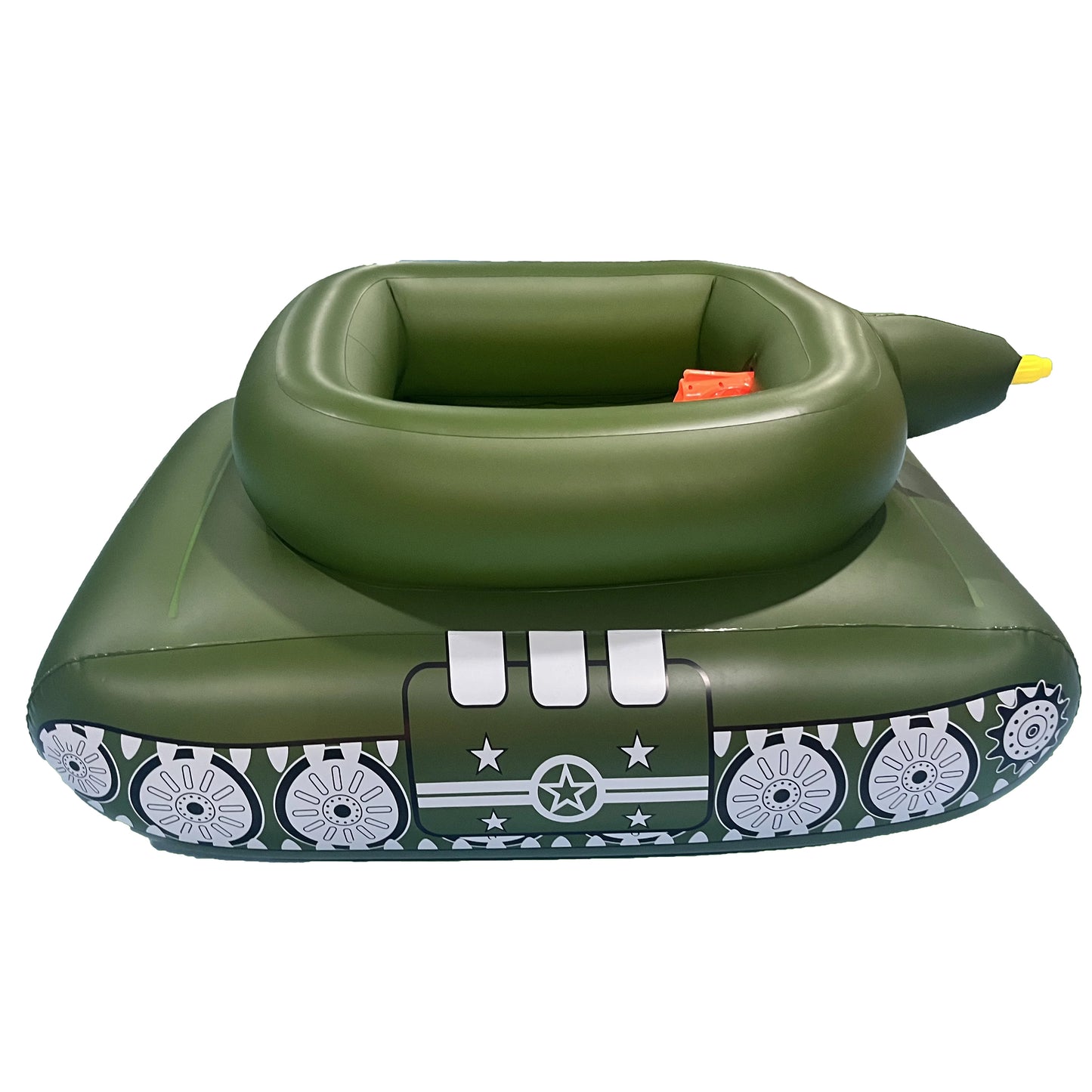PVC inflatable tank water spray truck  water battle  water spray toy   pool water play   water gun  floating row