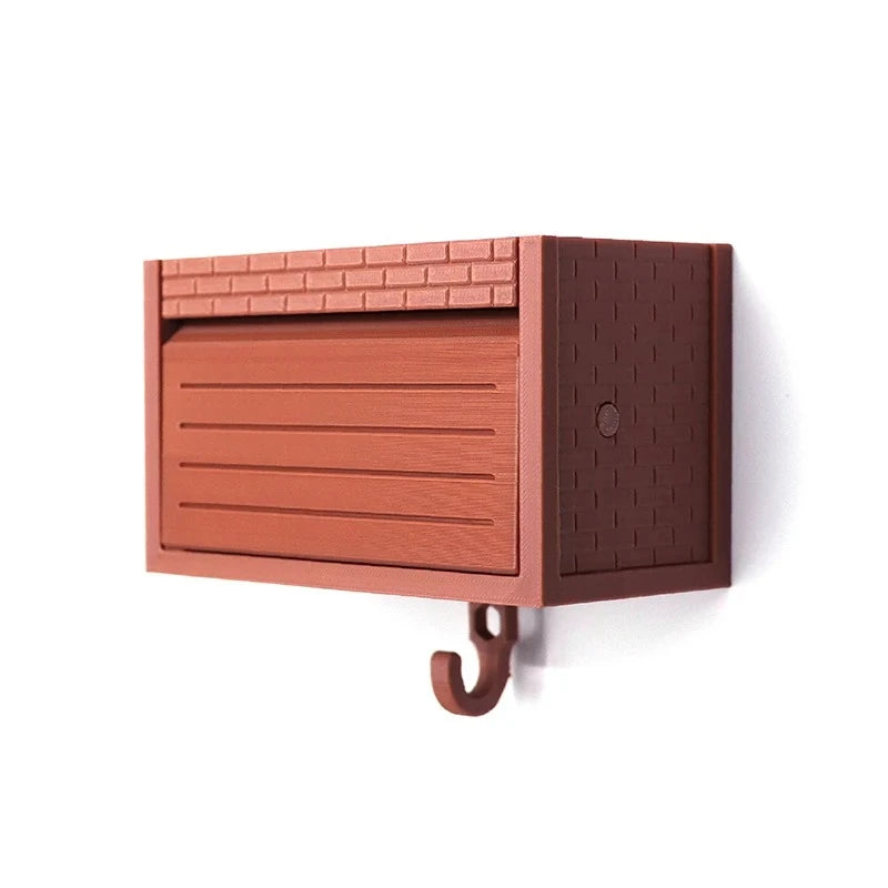 Car Garage Key Holder With Opening Door Wall Hanging Key Holder, Fun 3D Printed Key Organizer, Easy Installation Wall Decoration